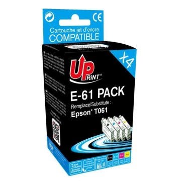 EPSON T0615pack. Cartouche d'encre compatible QUALITE PREMIUM .Pourquoi choisir une cartouche de marque PREMIUM :Cartouche à la