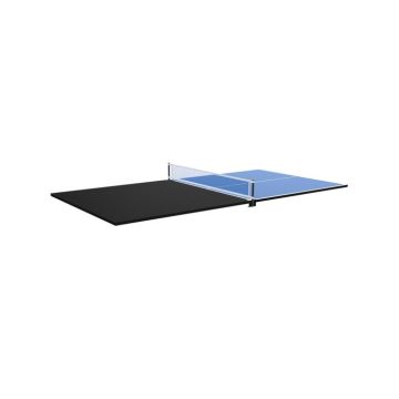 Plateau dinatoire réversible Ping-Pong noir grainé - Noir