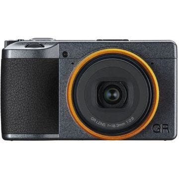 RICOH Kit GR III Street Edition - Appareil photo compact + Batterie supplémentaire + Etui Cuir GC-9