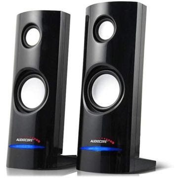 Haut-parleurs Enceinte pour ordinateur portable USB 2.0 Audiocore AC870