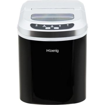Machine à glaçons H.KOENIG KB12 - Capacité de production de 12 kg - Noir