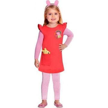 Déguisement enfant fille robe Peppa Pig faste costumée - AMSCAN - Peppa Pig - Rose - 4 ans - Enfant - Fille