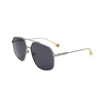 Lunettes de Soleil Polaroid PLD 6173/S 58/14/140 6LB RUTHENIUM STAINLESS STEEL UNISEX PLD SUN PLD 6173/S 6LB 58 14 140