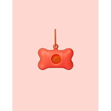 Distributeur de sacs pour chien - Multicolore - 10 sacs biodégradables - Plastique recyclé - Crochet pratique