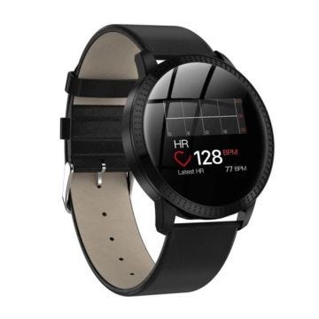 Montre Connectée Ios Android Smartwatch Sport Cardio Traqueur D'activité 1.3 Pouce - Yonis Noir