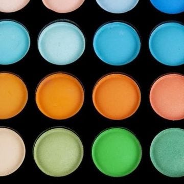 180 couleurs ombre à paupières