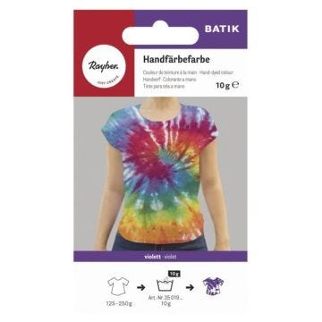 Batik - couleur de teinture à la main, violet, 10g