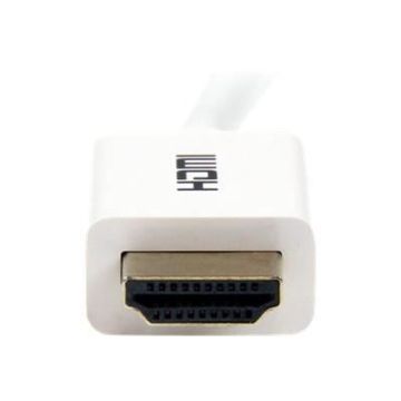 STARTECH.COM Câble HDMI® haute vitesse CL3 Mâle vers Mâle pour Installation Murale - HDMI (M) pour HDMI (M) - 7 m - Blanc