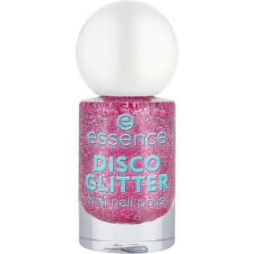 Vernis à Ongles - Essence - Disco Glitter 08 - Rose scintillant - Paillettes - 5ml