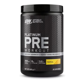 Pre-workout Optimum Nutrition - Platinum Pre-Workout - Tropical 420g