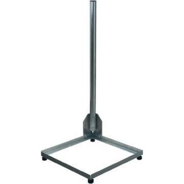 Pied de mât sat pour balcon en aluminium
