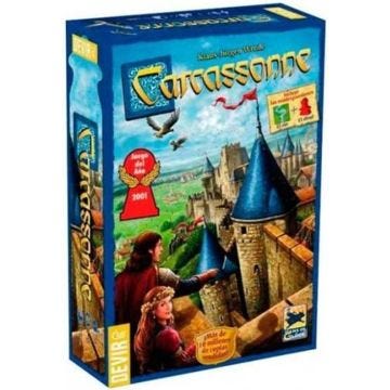 Jeu de société - Carcassonne - DEVIR - Mixte - 2 joueurs ou plus - Bleu - 35 min