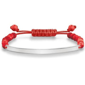 JEWELRY THOMAS SABO RED SILVER WOMAN LBA0030-814-10-L19V
