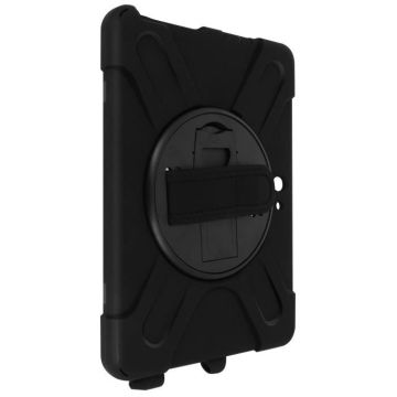 Coque Microsoft Surface Go 10.1 / Go 2 Hybride Poignée Béquille Bandoulière Noir