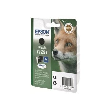 EPSON Cartouche d'encre T1281 Noir - Renard (C13T12814022)