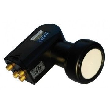 BEST HD404S LNB Quad 0,1dB Gold Edition Compatible FULL HD 4K Canal+ Astra TNTSAT