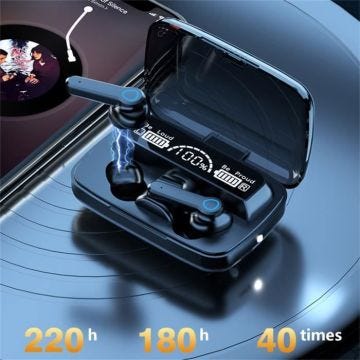 Écouteur sans fil Bluetooth M19 5.1 Mini connecté stéréo MK648