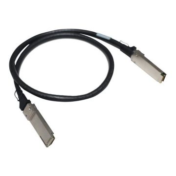 Hewlett Packard Enterprise 100GB QSFP28 3m, 3 m, QSFP+, QSFP+, Black,Aluminium