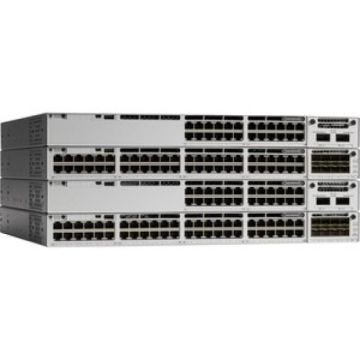 cisco - networking: midrange swi catalyst 9300 24 ge sfp ports modular uplink switch noir noir Noir