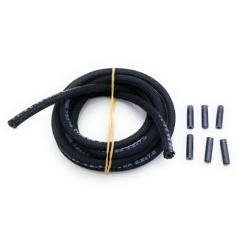 2 Mètres tuyau de retour injecteur 3.2mm tressé renforcé 6 bouchons moteur diesel