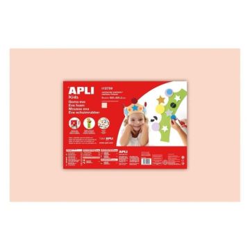 Mousse EVA caoutchouc 40x60 cm - Peau - APLI AGIPA