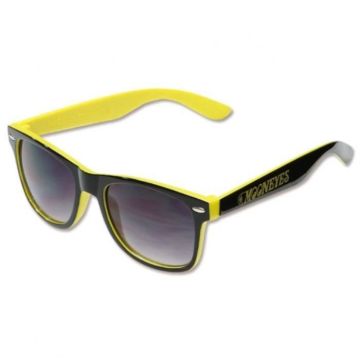 lunette de soleil moon eyes noir et jaune officiel mooneyes