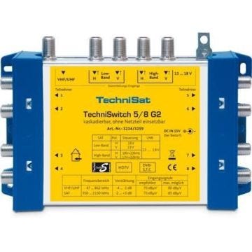 Multiswitch - TECHNISAT - TECHNISWITCH 5/8 G2 - 2 IF ports - Couleur Noir - Longueur 100 m