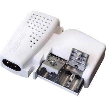Amplificateur - Televés - 2S - 47 790 MHz - G10/20 dB réglable - Blanc