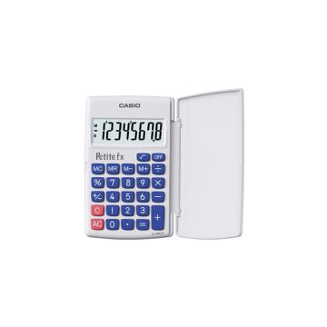Calculatrice scolaire - Casio - Petite FX LC 401LV WE - Blanc - LCD - Pile