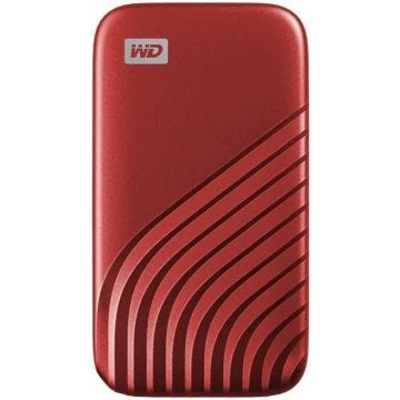 WD - Disque SSD Externe - My Passport™ - 2To - USB-C - Rouge