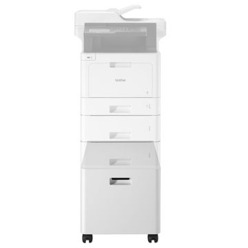 Boîtier pour imprimante - BROTHER - Blanc - 40 cm de hauteur - Compatible avec plusieurs modèles