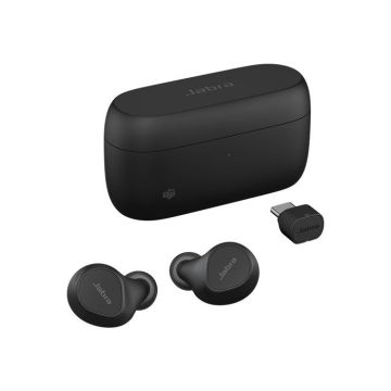 Casque sans fil - JABRA - Evolve2 Buds MS - Annulation active - Bluetooth - USB-C