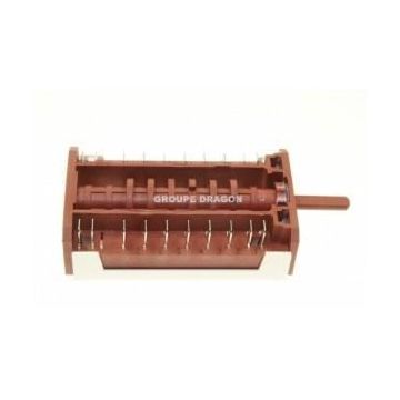 Commutateur 8+0 DEKA pour four FAURE FOB481WC - Pièce d'origine constructeur