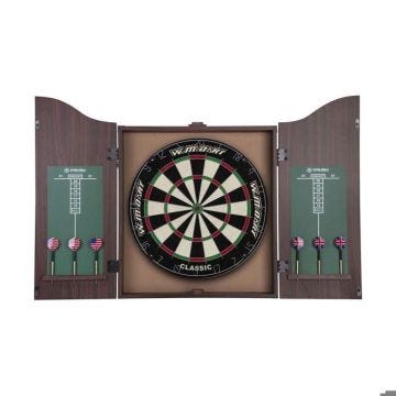 Jeu de fléchettes professionnel en fibres de sisal D45cm King's Head - Naturel