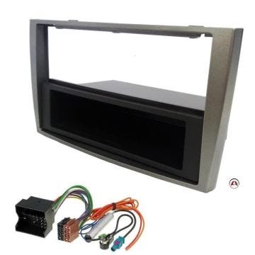 Kit Adaptateur Autoradio 1DIN - ADNAUTO - Peugeot 308 - ISO - FM - Vide-poche