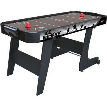 Airhockey DEVESSPORT - Black City - Surface de jeu avec système d'air pulsé - Mixte - Adulte - Poids 19 kg