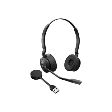 Jabra Engage 55 Stereo - Micro-casque - intra-auriculaire - DECT - sans fil - Certifié pour Microsoft TeamsJabra Engage 55. Type de