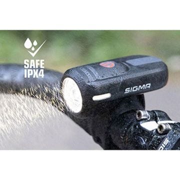 Kit d'éclairage de vélo Sigma AURA 45 / Nugget Set 17460 - Noir - Pour voir - SIGMA - Batterie