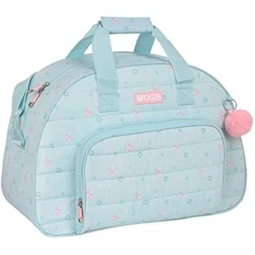 Sac à Dos - MOOS - Enfant - Confortable - Polyvalent - 48 x 21 x 33 cm - Bleu Turquoise