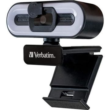 Webcam Verbatim AWC-02 Quad HD - noir - TU