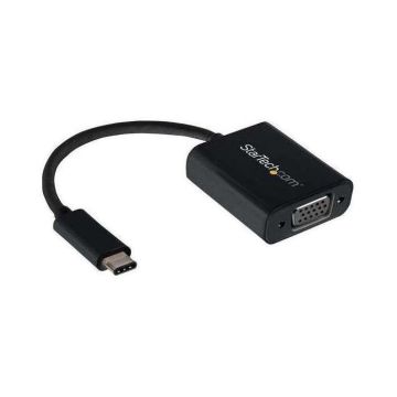 Adaptateur vidéo USB-C vers VGA - StarTech - CDP2VGA - 1920x1200 - Noir - Convertisseur de format