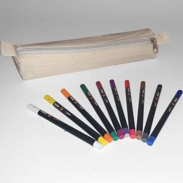 NOUVEAU !!! Posca Pastel Pochette 10 couleurs Multicolore - Assort.