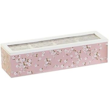 Boîte à infusions - ITEM - Décorée Liberty - 30x9x8 cm - 4 modèles disponibles