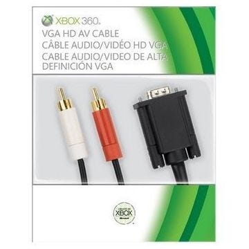 Câble VGA noir / Accessoire console XBox360