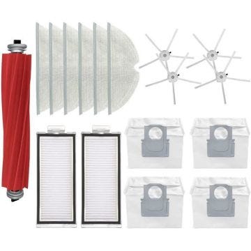 Accessoires pour aspirateur robot Roborock Q7 Max (lot de 17 pièces).