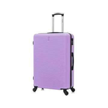 CELIMS - Valise Grande Taille 75cm | Valise Soute 23kg | Valise ABS | Légère et Rigide | Violet