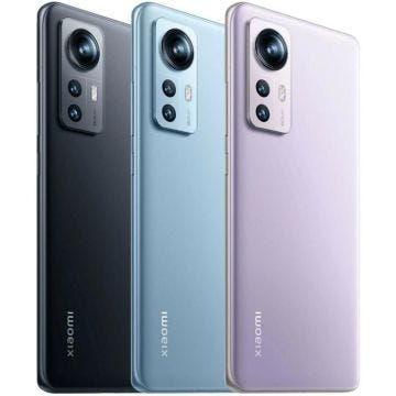 XIAOMI 12 8+256Go Téléphone Intelligent Bleu Caméra Principale 50MP Snapdragon® 8 Gen 1 Batterie 4500 mAh Charge Rapide 67W NFC