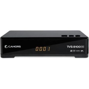 Récepteur satellite HD Free To Air - CAHORS - TVS8100HD - HDMI - USB - Noir
