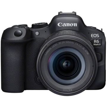 Canon appareil photo hybride eos r6 mark II + rf 24-105mm f/4-7.1 is stm