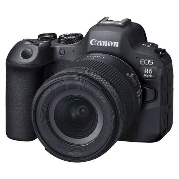 Canon appareil photo hybride eos r6 mark II + rf 24-105mm f/4-7.1 is stm